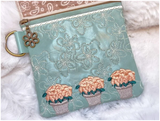 TopZip Flap Bag - Flower Shop