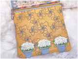 TopZip Flap Bag - Flower Shop