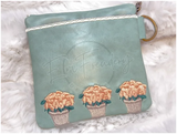 TopZip Flap Bag - Flower Shop