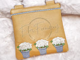 TopZip Flap Bag - Flower Shop