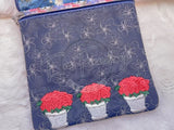 TopZip Flap Bag - Flower Shop