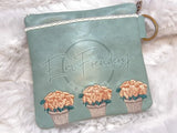 TopZip Flap Bag - Flower Shop