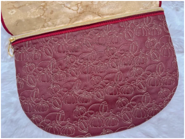 TopZip Flap Bag - Football Cornucopia – EmFreudery Designs