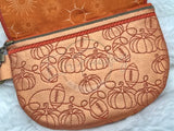 TopZip Flap Bag - Football Cornucopia
