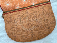 TopZip Flap Bag - Football Cornucopia