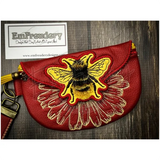 Topzip Flap Bag - Fringe Bumblebee 4.62 X 6.98