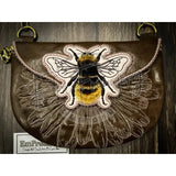 Topzip Flap Bag - Fringe Bumblebee 7.25 X 10.17