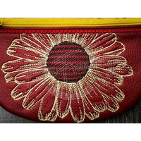 Topzip Flap Bag - Fringe Bumblebee