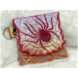 Topzip Flap Bag - Fringe Spider