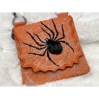 Topzip Flap Bag - Fringe Spider