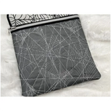 Topzip Flap Bag - Fringe Spider