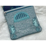 Topzip Flap Bag - Gargoyle Guardian