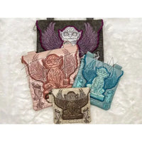 Topzip Flap Bag - Gargoyle Guardian