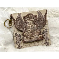 Topzip Flap Bag - Gargoyle Guardian