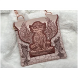 Topzip Flap Bag - Gargoyle Guardian