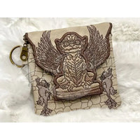 Topzip Flap Bag - Gargoyle Guardian