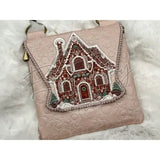 Topzip Flap Bag - Gingerbread House