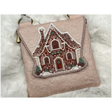 Topzip Flap Bag - Gingerbread House