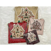 Topzip Flap Bag - Gingerbread House