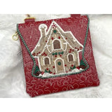 Topzip Flap Bag - Gingerbread House