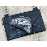 Topzip Flap Bag - Go Fish!