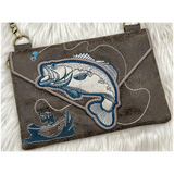 Topzip Flap Bag - Go Fish!