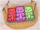 TopZip Flap Bag - Gummi Bears