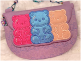 TopZip Flap Bag - Gummi Bears 7.25 X 10.17 (184.2mm X 258.3mm)