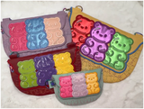 TopZip Flap Bag - Gummi Bears 9.09 X 12.83 (230.9mm X 325.9mm)