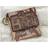 Topzip Flap Bag - Haunted House