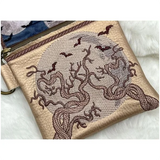 Topzip Flap Bag - Haunted House
