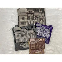 Topzip Flap Bag - Haunted House