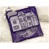 Topzip Flap Bag - Haunted House