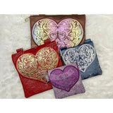 Topzip Flap Bag - Heart