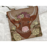 Topzip Flap Bag - Highland Cow