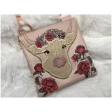 Topzip Flap Bag - Highland Cow