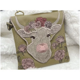 Topzip Flap Bag - Highland Cow