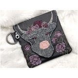 Topzip Flap Bag - Highland Cow