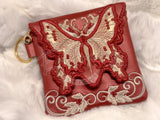 Topzip Flap Bag - Holiday Butterfly