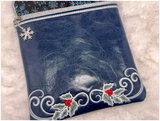 Topzip Flap Bag - Holiday Butterfly