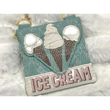 Topzip Flap Bag - Ice Cream