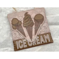 Topzip Flap Bag - Ice Cream