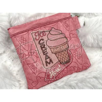 Topzip Flap Bag - Ice Cream