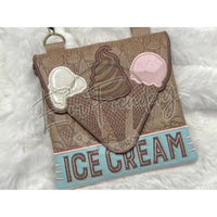 Topzip Flap Bag - Ice Cream