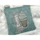 Topzip Flap Bag - Ice Cream