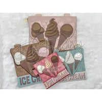 Topzip Flap Bag - Ice Cream