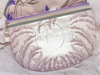 TopZip Flap Bag - Lavender Seed Packet