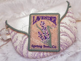 TopZip Flap Bag - Lavender Seed Packet