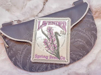 TopZip Flap Bag - Lavender Seed Packet