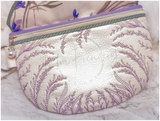 TopZip Flap Bag - Lavender Seed Packet